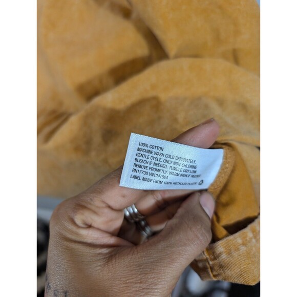 Ava & Viv Dress Women Plus 2X Copper 3/4 Balloon Sleeve Boho Peasant - Picture 7 of 7